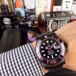 Best Replica Rolex Submariner PINK LADY Bracelet Black Steel Watch